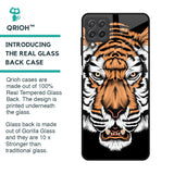 Angry Tiger Glass Case For Samsung Galaxy A22