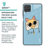 Adorable Cute Kitty Glass Case For Samsung Galaxy A22