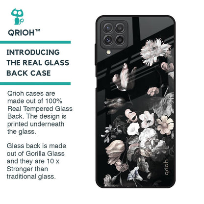 Artistic Mural Glass Case for Samsung Galaxy A22