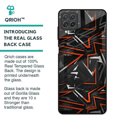 Vector Art Glass Case for Samsung Galaxy A22