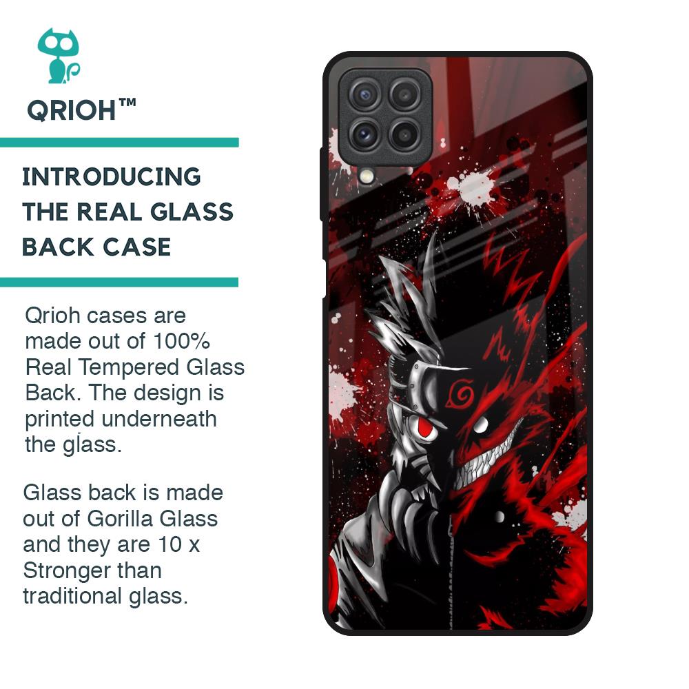 Dark Character Glass Case for Samsung Galaxy A22