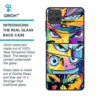 Anime Legends Glass Case for Samsung Galaxy A22
