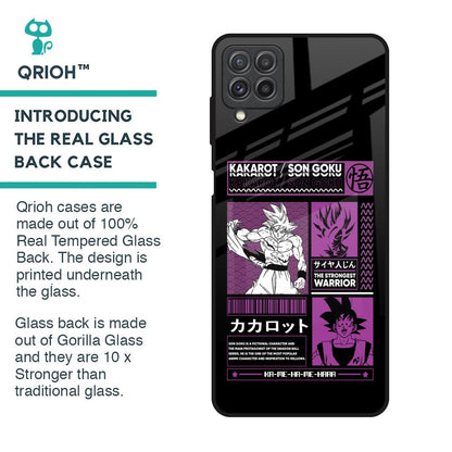 Strongest Warrior Glass Case for Samsung Galaxy A22
