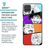 Anime Sketch Glass Case for Samsung Galaxy A22