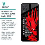 Red Vegeta Glass Case for Samsung Galaxy A22