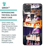 Anime Eyes Glass Case for Samsung Galaxy A22