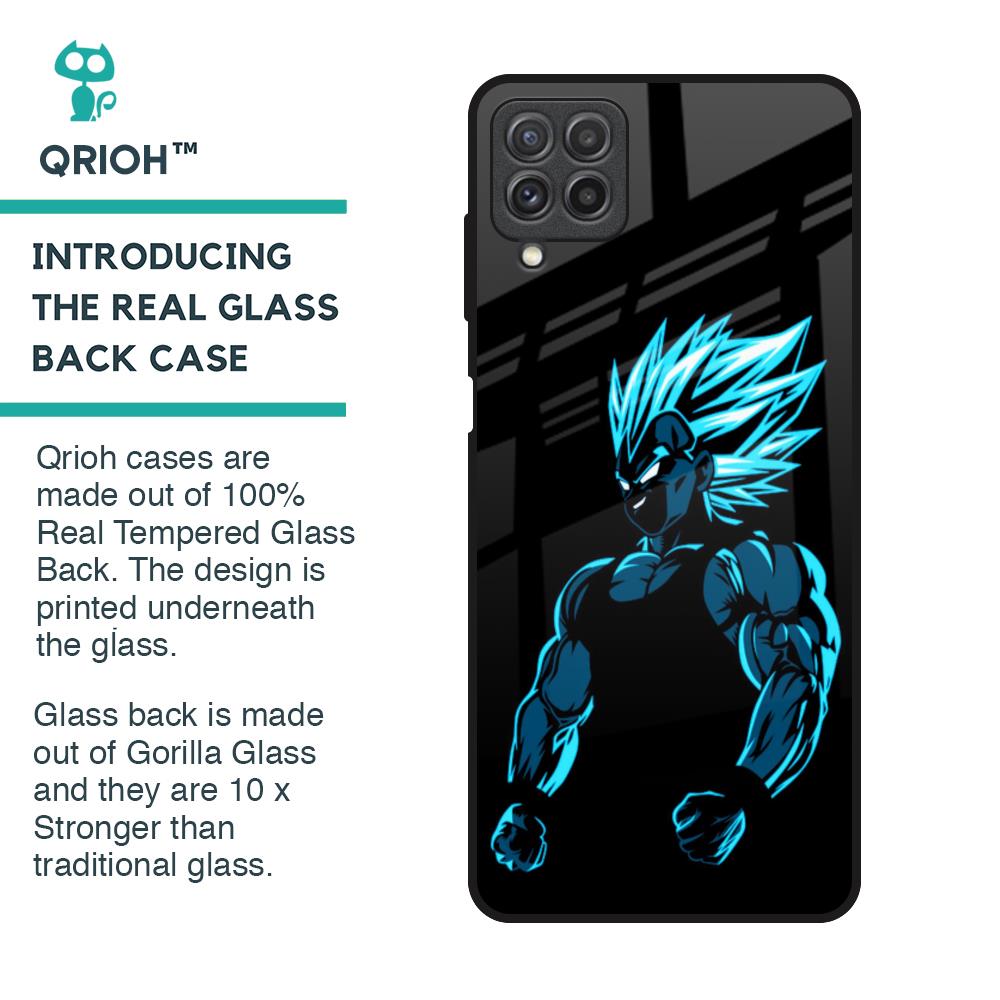 Pumped Up Anime Glass Case for Samsung Galaxy A22