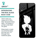 Monochrome Goku Glass Case for Samsung Galaxy A22