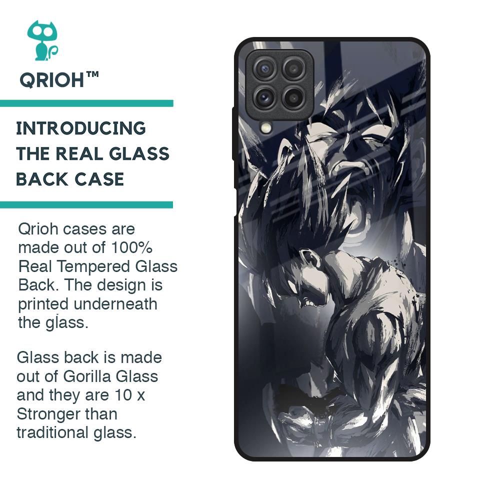 Sketch Art DB Glass Case for Samsung Galaxy A22