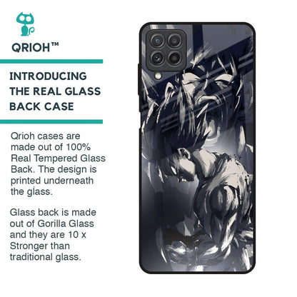 Sketch Art DB Glass Case for Samsung Galaxy A22