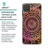 Floral Mandala Glass Case for Samsung Galaxy A22