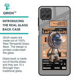 Space Ticket Glass Case for Samsung Galaxy A22