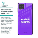 Make it Happen Glass Case for Samsung Galaxy A22