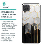 Tricolor Pattern Glass Case for Samsung Galaxy A22