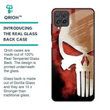Red Skull Glass Case for Samsung Galaxy A22