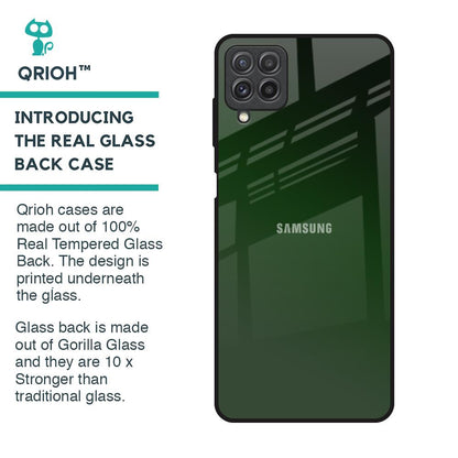 Deep Forest Glass Case for Samsung Galaxy A22