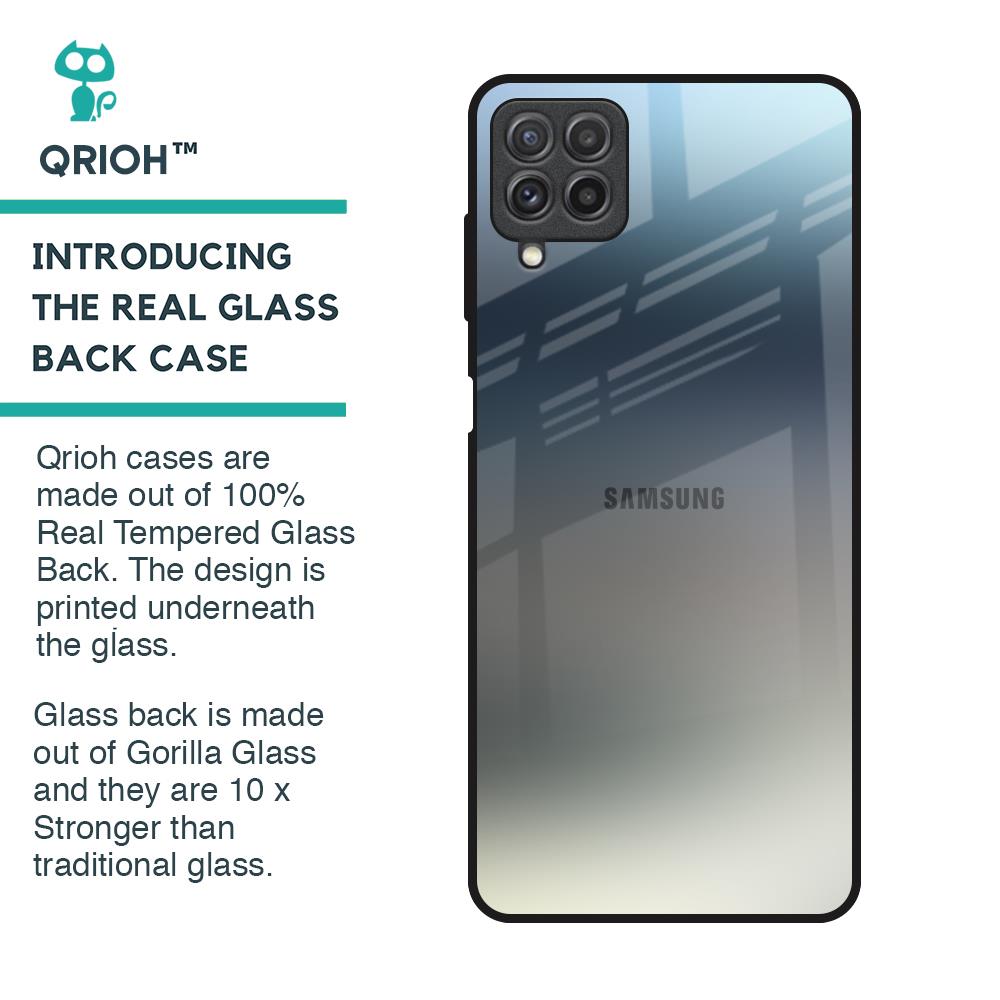 Tricolor Ombre Glass Case for Samsung Galaxy A22