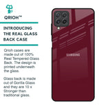 Classic Burgundy Glass Case for Samsung Galaxy A22