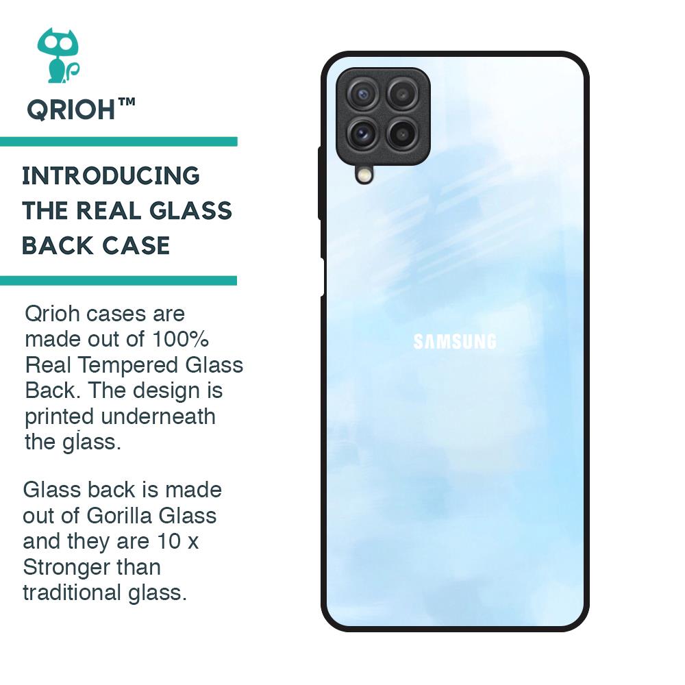Bright Sky Glass Case for Samsung Galaxy A22