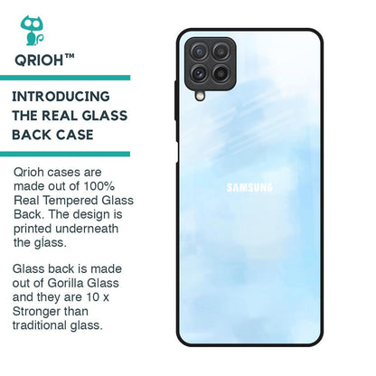 Bright Sky Glass Case for Samsung Galaxy A22
