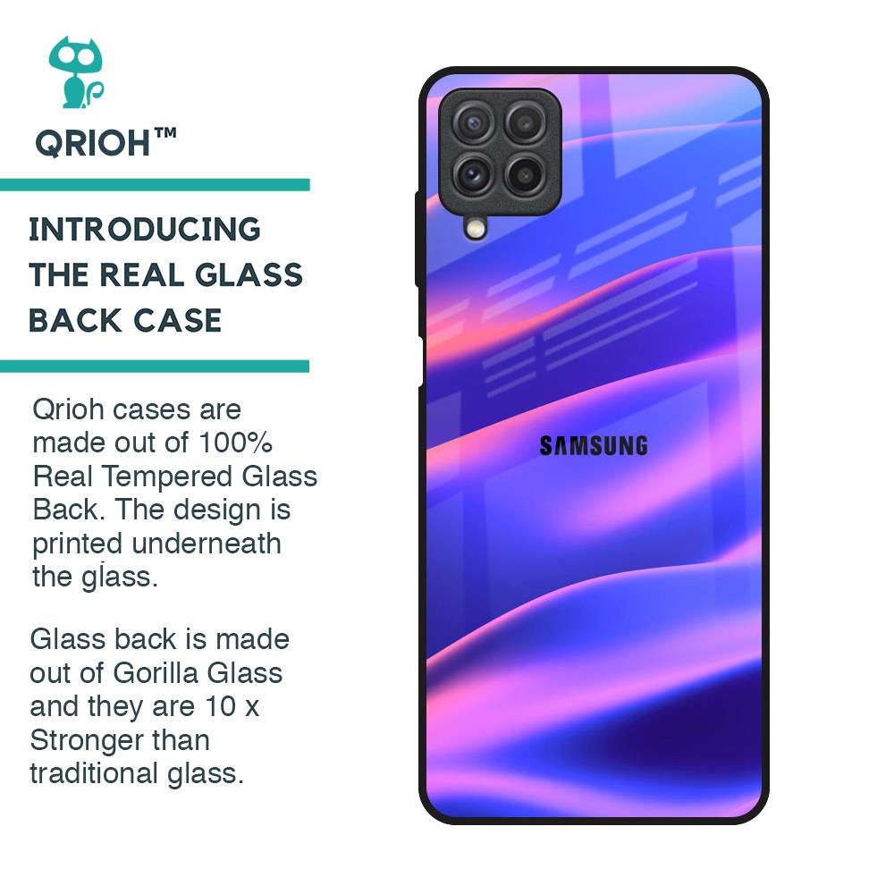 Colorful Dunes Glass Case for Samsung Galaxy A22