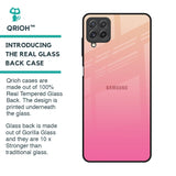 Pastel Pink Gradient Glass Case For Samsung Galaxy A22