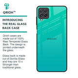 Cuba Blue Glass Case For Samsung Galaxy A22