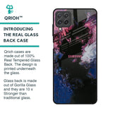 Smudge Brush Glass case for Samsung Galaxy A22