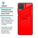 Blood Red Glass Case for Samsung Galaxy A22