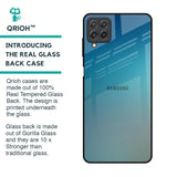 Sea Theme Gradient Glass Case for Samsung Galaxy A22