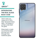 Light Sky Texture Glass Case for Samsung Galaxy A22