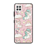 Balloon Unicorn Samsung Galaxy A22 Glass Cases & Covers Online