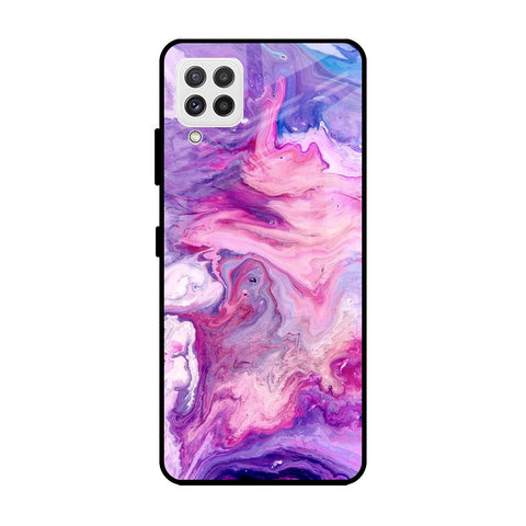 Cosmic Galaxy Samsung Galaxy A22 Glass Cases & Covers Online