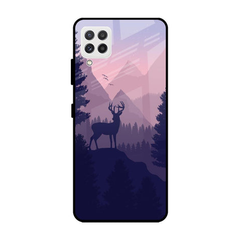 Deer In Night Samsung Galaxy A22 Glass Cases & Covers Online