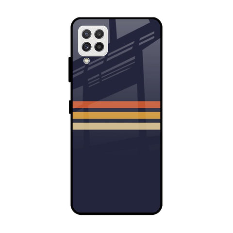Tricolor Stripes Samsung Galaxy A22 Glass Cases & Covers Online