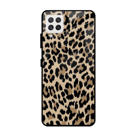 Leopard Seamless Samsung Galaxy A22 Glass Cases & Covers Online