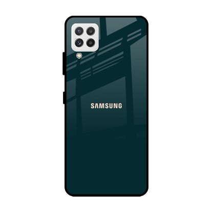 Hunter Green Samsung Galaxy A22 Glass Cases & Covers Online