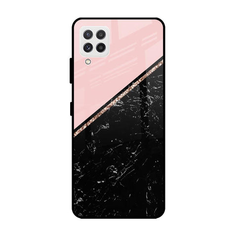 Marble Texture Pink Samsung Galaxy A22 Glass Cases & Covers Online