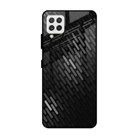 Dark Abstract Pattern Samsung Galaxy A22 Glass Cases & Covers Online