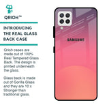 Sunset Orange Glass Case for Samsung Galaxy A22