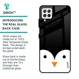 Cute Penguin Glass Case for Samsung Galaxy A22