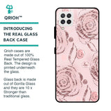 Shimmer Roses Glass case for Samsung Galaxy A22