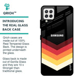 Abstract Arrow Pattern Glass Case For Samsung Galaxy A22