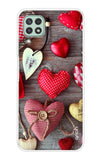 Valentine Hearts Samsung Galaxy A22 Back Cover