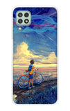 Riding Bicycle to Dreamland Samsung Galaxy A22 Back Cover