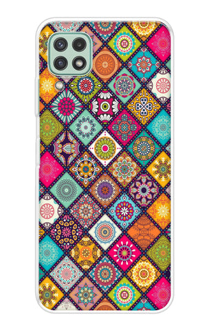Multicolor Mandala Samsung Galaxy A22 Back Cover