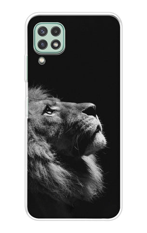 Lion Looking to Sky Samsung Galaxy A22 Back Cover