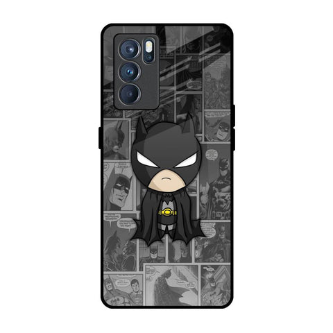 Cartoon Art Oppo Reno6 Glass Back Cover Online