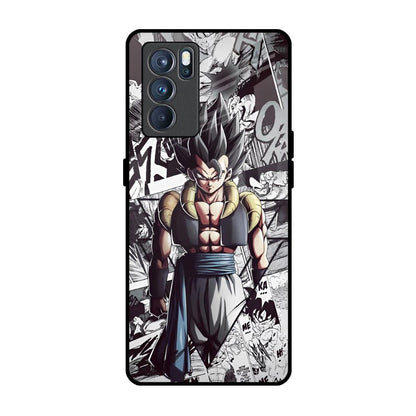 Dragon Anime Art Oppo Reno6 Glass Back Cover Online
