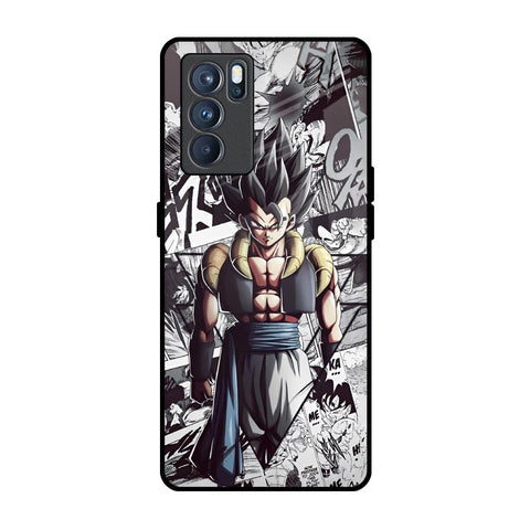 Dragon Anime Art Oppo Reno6 Glass Back Cover Online